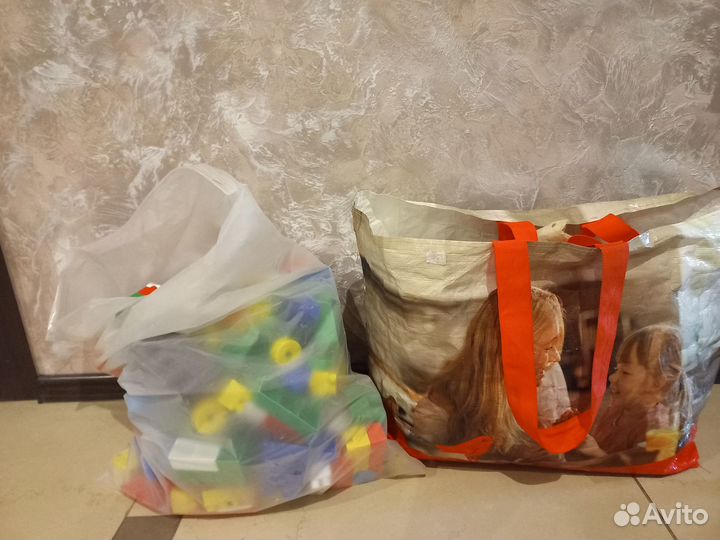 Конструктор детский большой мешок