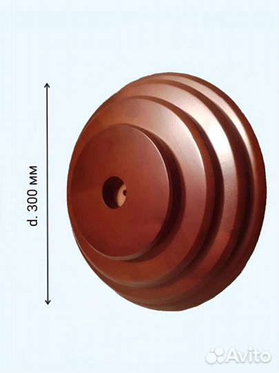 Флагшток напольный деревянный