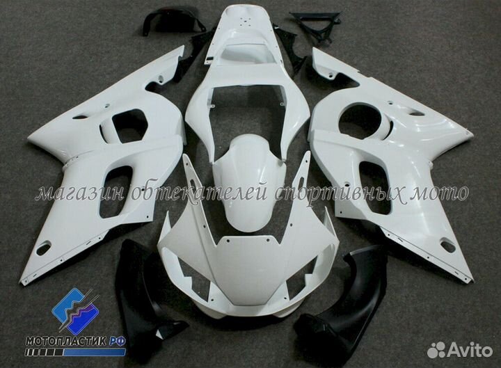 Yamaha YZF R6 1999-2002 мотопластик, обвес мото