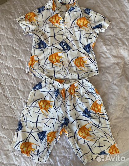 Костюм (шорты + рубашка )