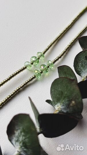 Чокер из бисера