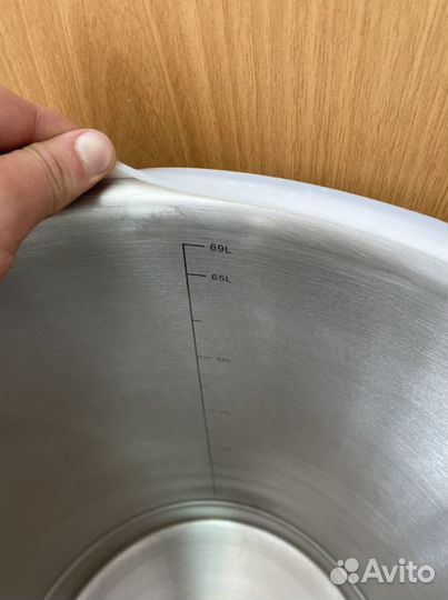 Кастрюля 70л Люкс 51мм/76мм