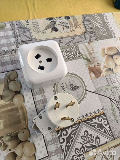 Вилка с розеткой