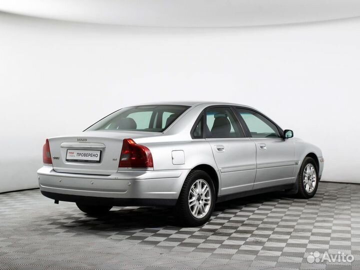Volvo S80 2.4 AT, 2004, 275 236 км