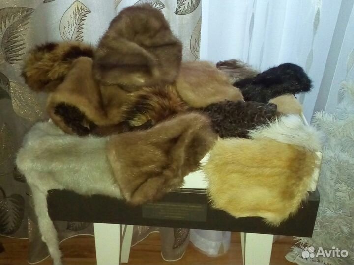 Лоскут- куски меховые