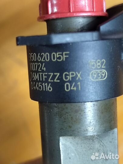 Форсунки 0445116041 Jeep Wrangler, Dodge Nitro