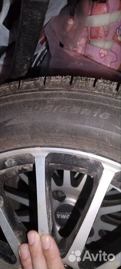 Колеса в сборе r16 зимние 205/55
