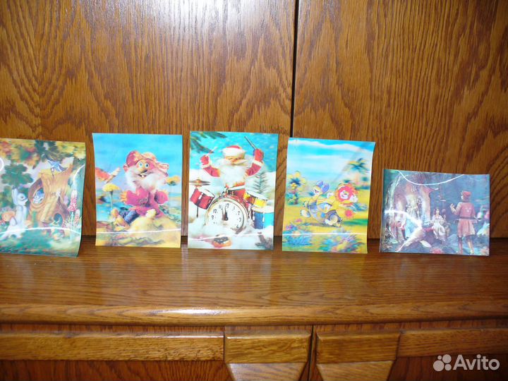 Открытки 3D советского периода