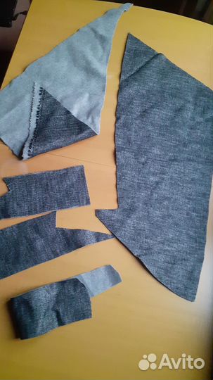 Лоскуты ткани рукоделие Ткань шерсть куски