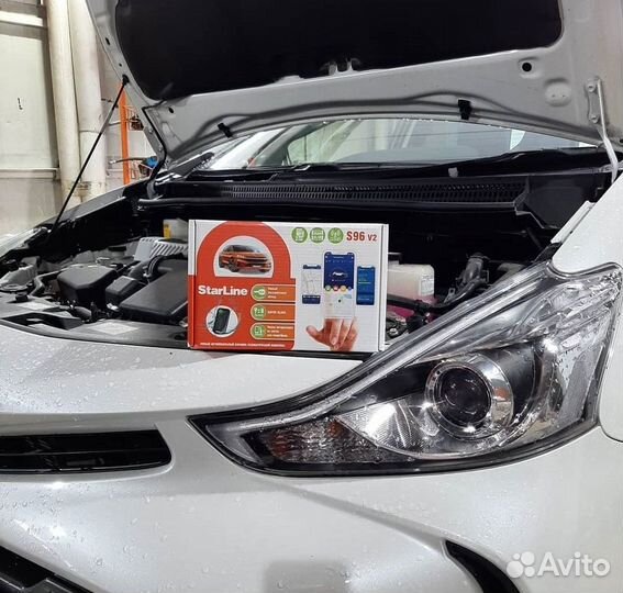 Cигнализация с Starline автозапуском