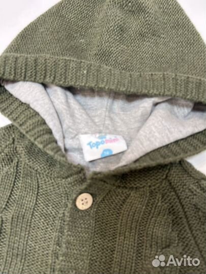 Кардиган на мальчика размер 74