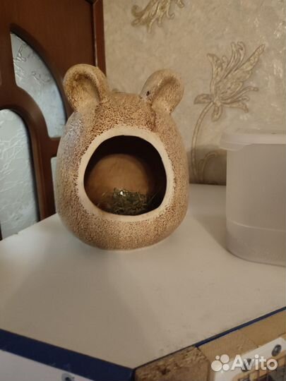 Керамический домик для грызунов