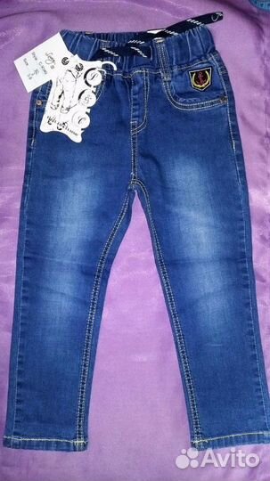 Новые джинсы,рост 92,98 и 104 см