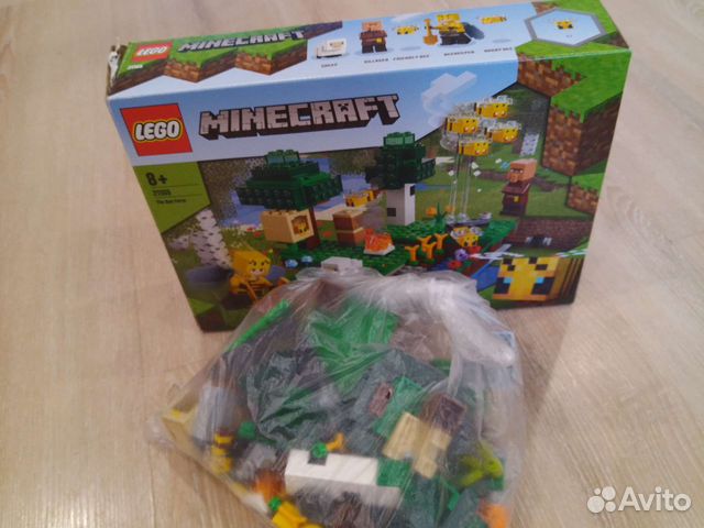 Lego Пасека майнкрафт