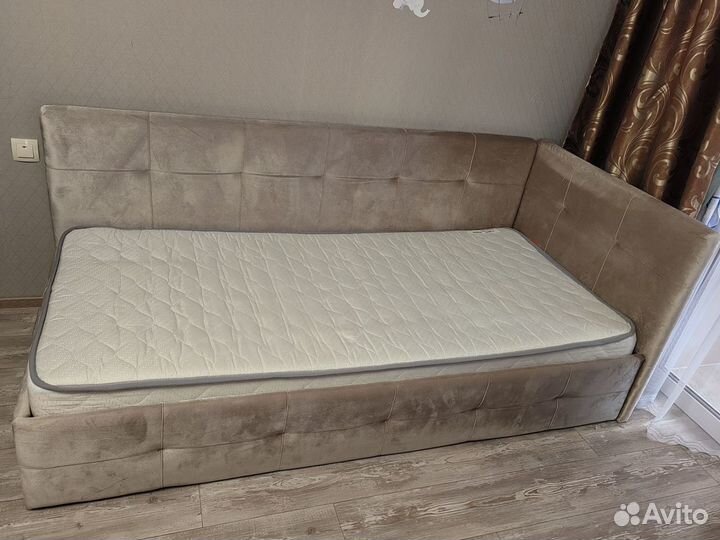 Детская кровать диван с мягкими бортиками бу