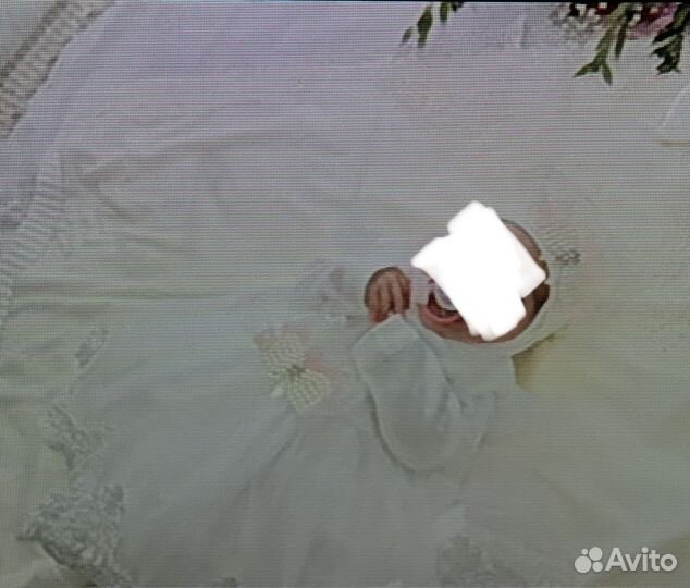 Платье на выписку для девочки