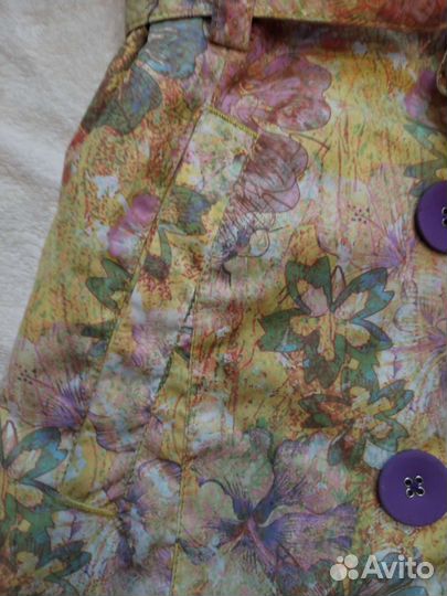 Пальто демисезонное для девочки тм nels