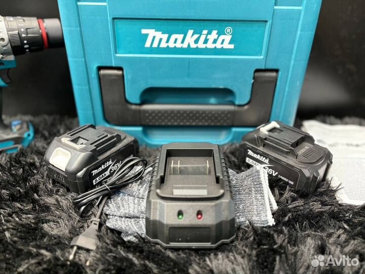 Makita Шуруповерт, 18 В, 80 Нм, 2 АКБ