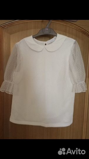 Блузка школьная, р.152