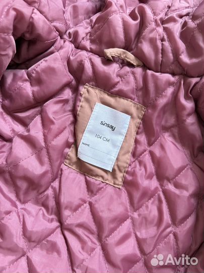 Куртка для девочки демисезонная-зимняя под zara