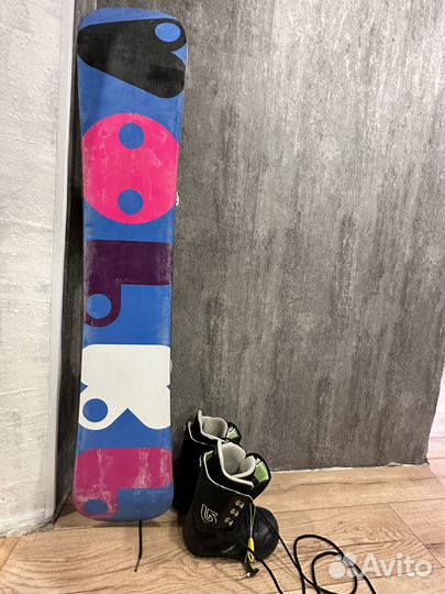 Сноуборд комплект женский burton