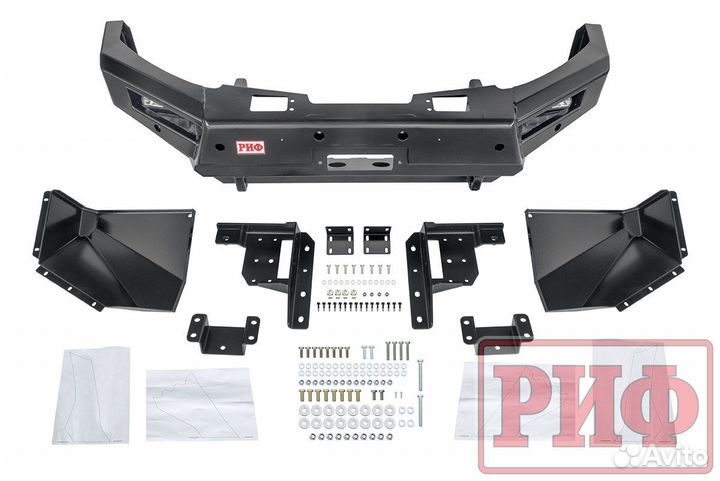Бампер риф силовой передний Mitsubishi Pajero Spor