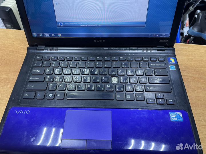 Ноутбук sony vaio