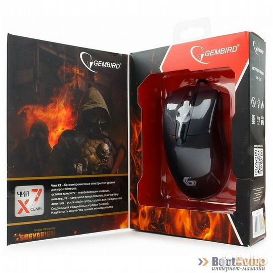 Мышь Gembird MG-550 черный
