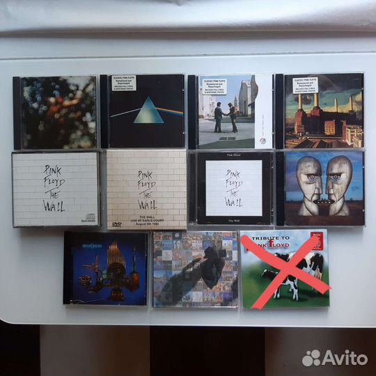 CD Creedence R Stewart Uriah Heep Pink Floyd+solo