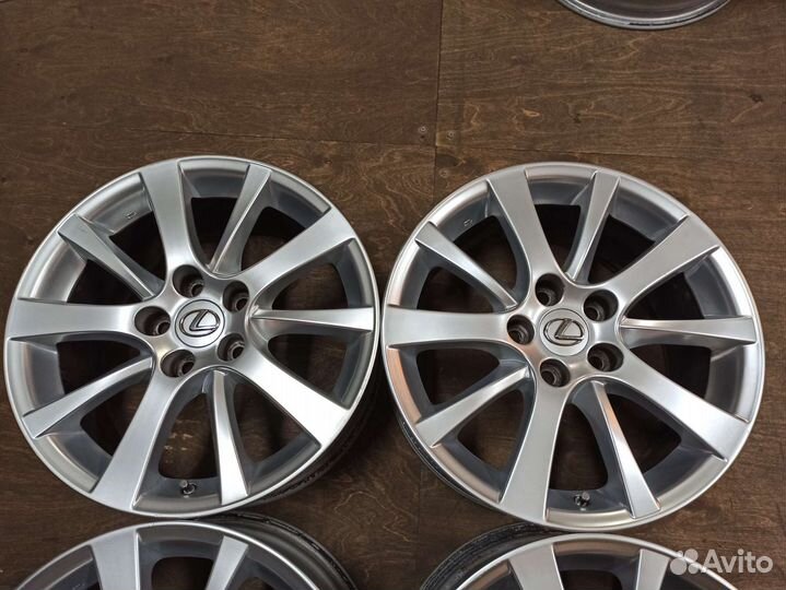 Диски 17 5х114,3 ET45 оригинал Lexus IS из Японии