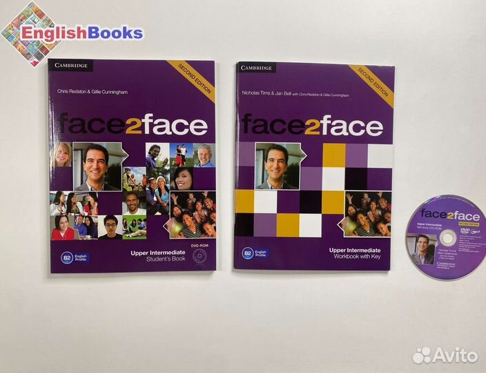 Face2Face upper intermediate комплект (SB,WB,CD)