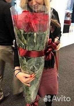 Высокие розы 150 160 170 180 190см доставка Москва