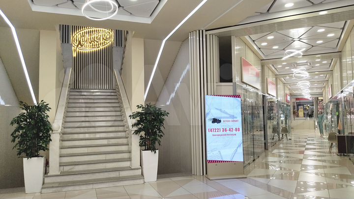 Торговая площадь от 20 м²