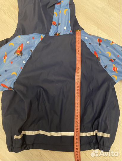 Непромокаемая куртка на флисе 86/92 новая Lupilu