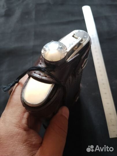 Фляжка из нержавейки новая в чехле