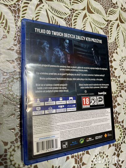 Until dawn диск ps4