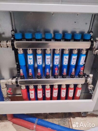 Отопление, теплый пол, водоснабжение под ключ