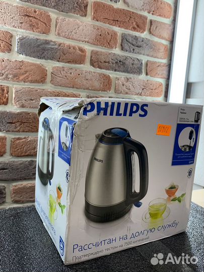 Чайник Philips HD9302, серебристый