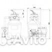 Система фильтрации для бассейна до 25 м3 / 0.4 кВт
