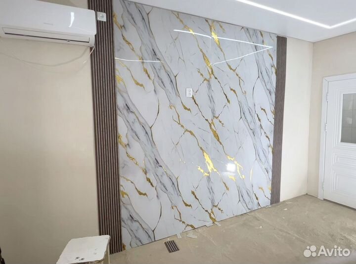 Гибкий мрамор для ванной