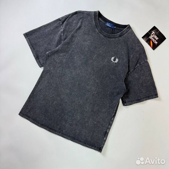 Футболка мужская fred perry оверсайз