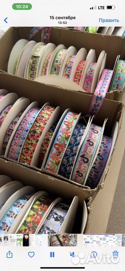 Материал для изготовления бантиков