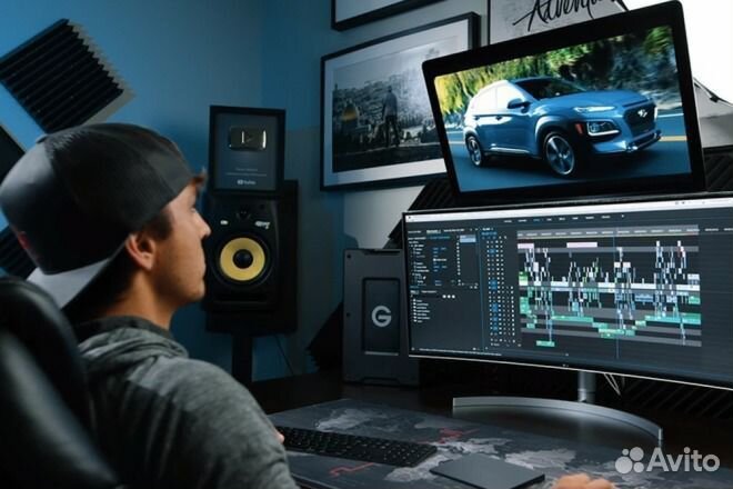 Монтаж видео и обработка фото