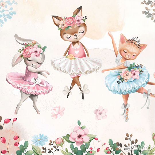 Детские фотообои 