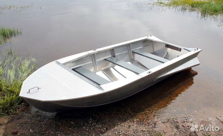 Алюминиевая лодка Мста-Н 3.5 м., арт. 789.1/3.5