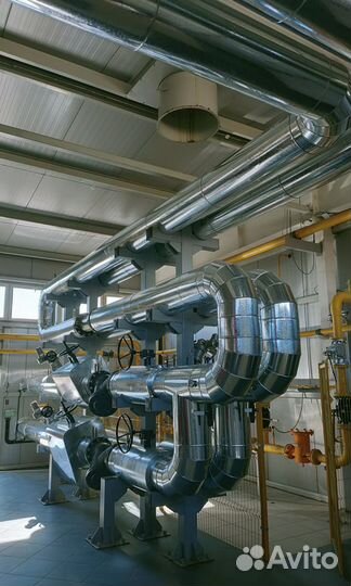 Монтаж технической тепловой изоляции