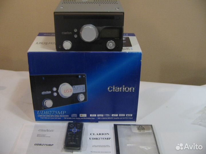 Clarion DUZ 385 SAT USB 2 Din