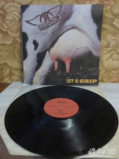 Aerosmith - Pump LP 1989 Get A Grip 1993 LP