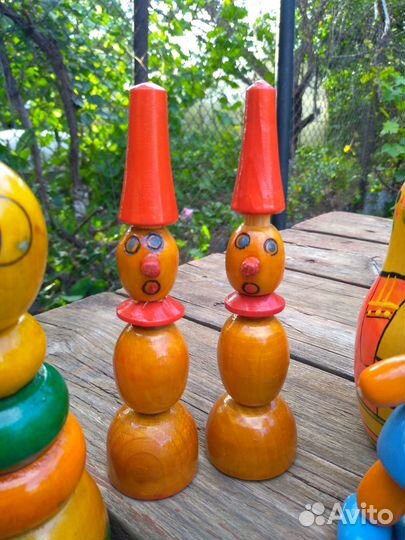 Деревянные игрушки СССР