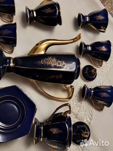 Немецкий кофейный сервиз. Новый